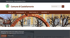 Desktop Screenshot of comune.castellamonte.to.it
